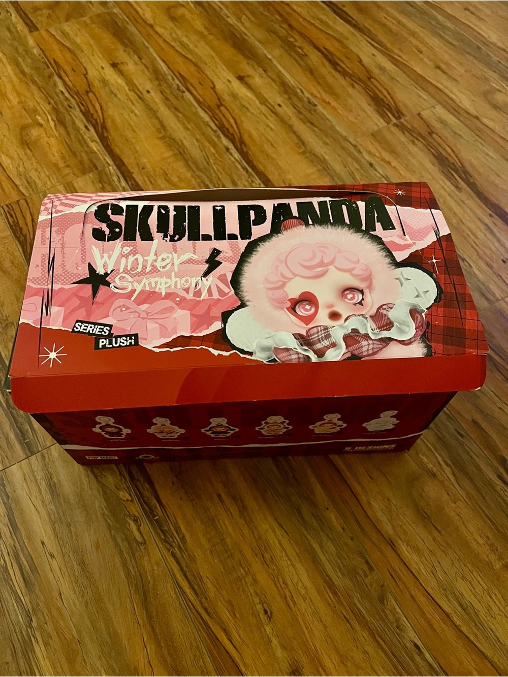 Pop Mart Skullpanda Winter Symphony Series Display Box